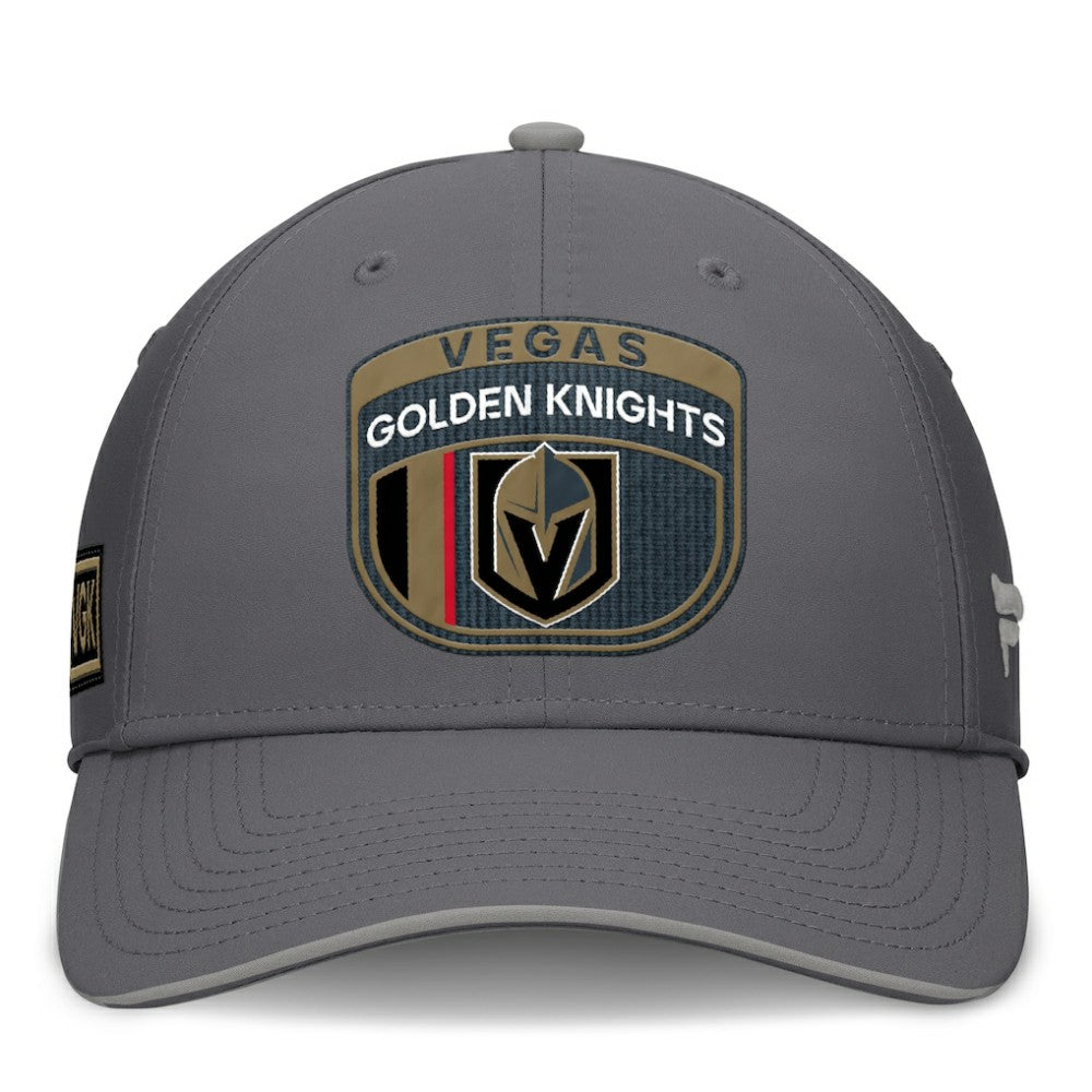 NHL Vegas Golden Knights Fanatics Home Ice Flex Hat - Gray