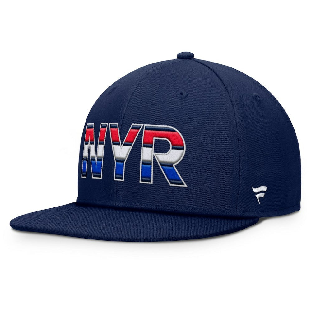 NHL New York Rangers Fanatics Authentic Pro Alternate Jersey Snapback Hat - Navy