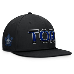 NHL Toronto Maple Leafs Fanatics Authentic Pro Alternate Jersey Snapback Hat - Black
