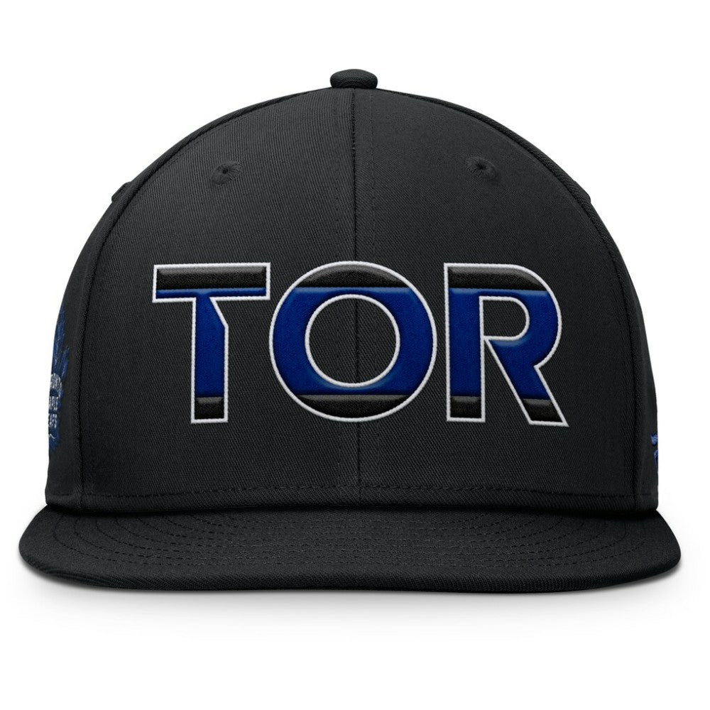 NHL Toronto Maple Leafs Fanatics Authentic Pro Alternate Jersey Snapback Hat - Black