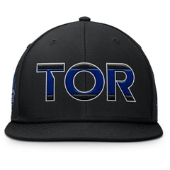 NHL Toronto Maple Leafs Fanatics Authentic Pro Alternate Jersey Snapback Hat - Black