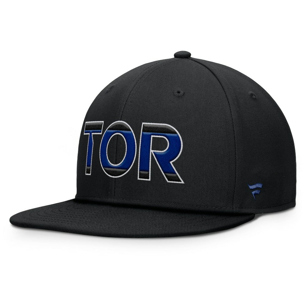 NHL Toronto Maple Leafs Fanatics Authentic Pro Alternate Jersey Snapback Hat - Black