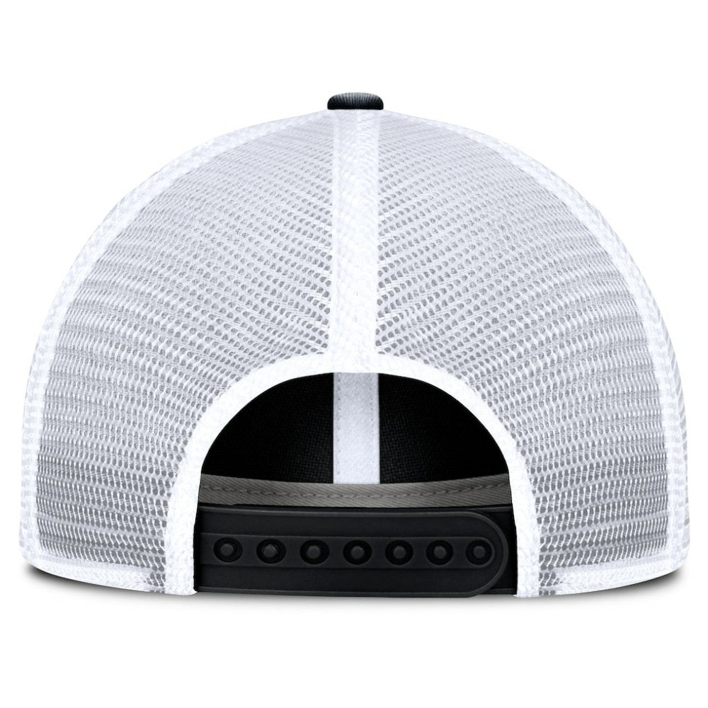 NHL Pittsburgh Penguins Fanatics Averie Trucker Adjustable Hat - Black/White