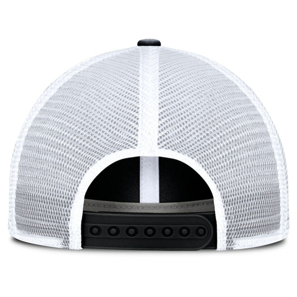 NHL Nashville Predators Fanatics Averie Trucker Adjustable Hat - Black/White