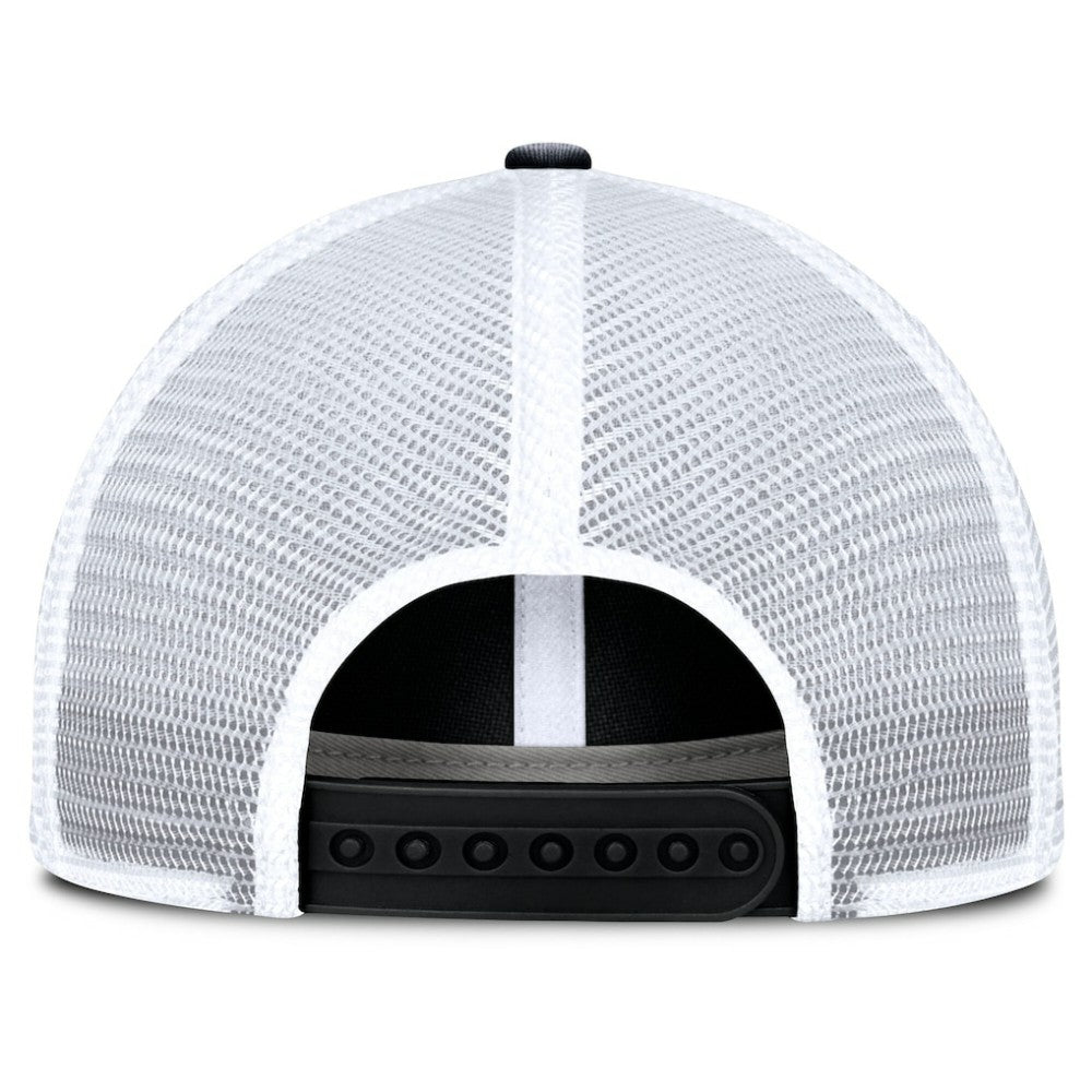 NHL New York Islanders Fanatics Averie Trucker Adjustable Hat - Black/Gray