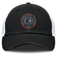 NHL Philadelphia Flyers Fanatics Averie Trucker Adjustable Hat - Black/Gray