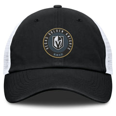 NHL Vegas Golden Knights Fanatics Averie Trucker Adjustable Hat - Black/White