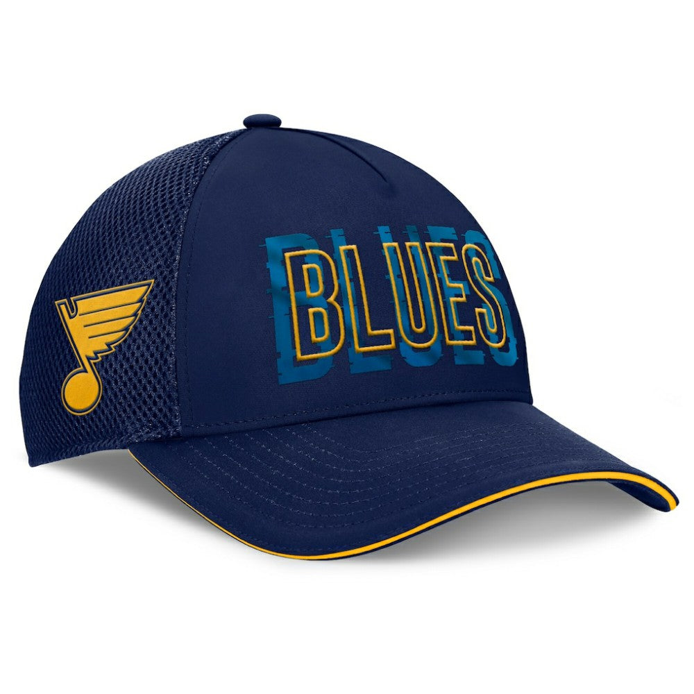 NHL St. Louis Blues Fanatics Fundamental Flex Hat - Navy