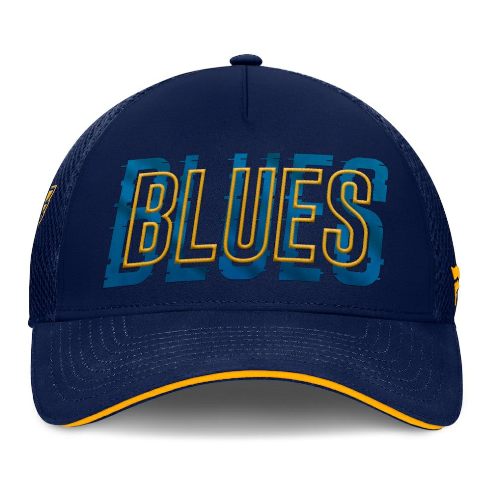 NHL St. Louis Blues Fanatics Fundamental Flex Hat - Navy