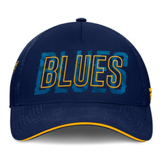 NHL St. Louis Blues Fanatics Fundamental Flex Hat - Navy