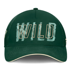NHL Minnesota Wild Fanatics Fundamental Flex Hat - Green