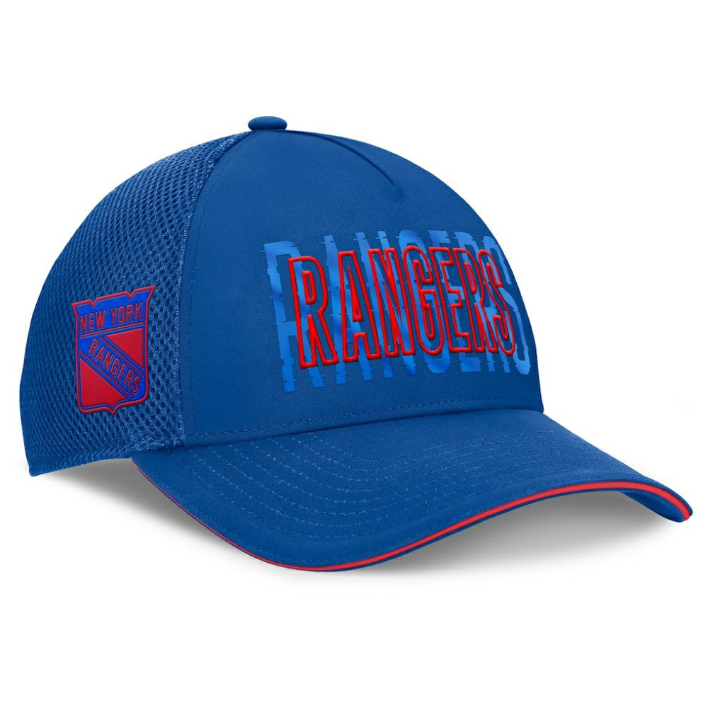 NHL New York Rangers Fanatics Fundamental Flex Hat - Blue