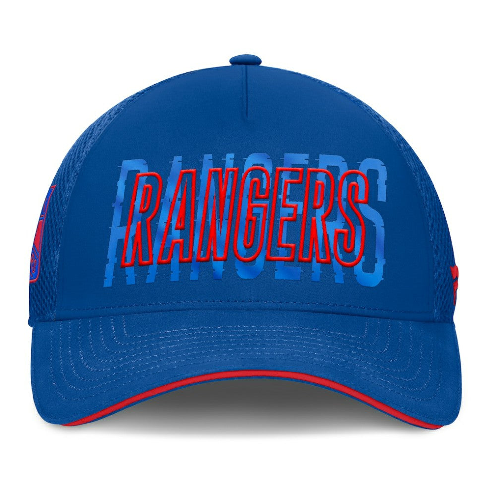NHL New York Rangers Fanatics Fundamental Flex Hat - Blue