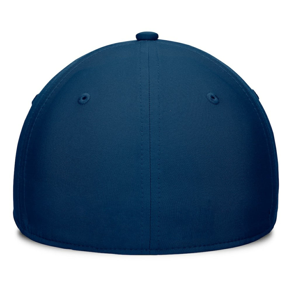 NHL Seattle Kraken Fanatics Fundamental Top Shelf 2-Tone Flex Hat - Gray/Navy