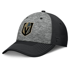 NHL Vegas Golden Knights Fanatics Fundamental Top Shelf 2-Tone Flex Hat - Gray/Black