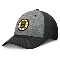 NHL Boston Bruins Fanatics Fundamental Top Shelf 2-Tone Flex Hat - Gray/Black