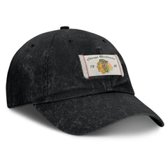 NHL Chicago Blackhawks Fanatics Women's Heritage Away Game Adjustable Hat - Black