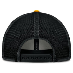 NHL Boston Bruins Fanatics Fundamental One-Time Trucker Adjustable Hat - Black