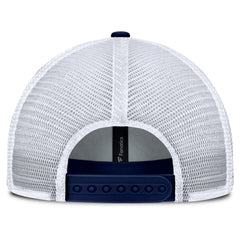 NHL New York Rangers Fanatics Fundamental One-Time Trucker Adjustable Hat - Blue
