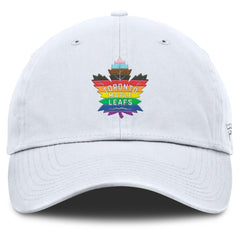 NHL Toronto Maple Leafs Fanatics PRIDE Adjustable Hat - White
