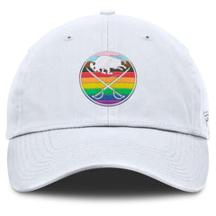 NHL Buffalo Sabres Fanatics PRIDE Adjustable Hat - White