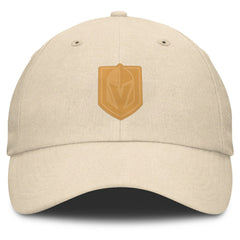 NHL Vegas Golden Knights Fanatics Front Office Canvas Adjustable Hat - Tan