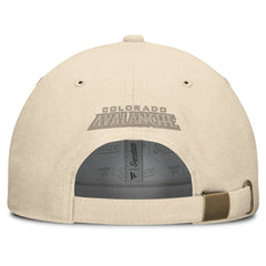 NHL Colorado Avalanche Fanatics Front Office Canvas Adjustable Hat - Tan