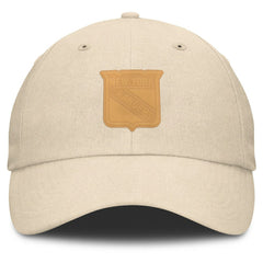 NHL New York Rangers Fanatics Front Office Canvas Adjustable Hat - Tan