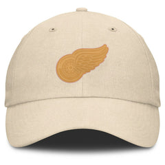 NHL Detroit Red Wings Fanatics Front Office Canvas Adjustable Hat - Tan