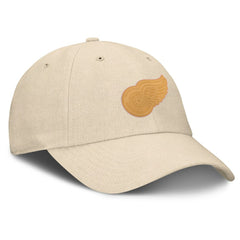 NHL Detroit Red Wings Fanatics Front Office Canvas Adjustable Hat - Tan