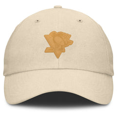 NHL Pittsburgh Penguins Fanatics Front Office Canvas Adjustable Hat - Tan