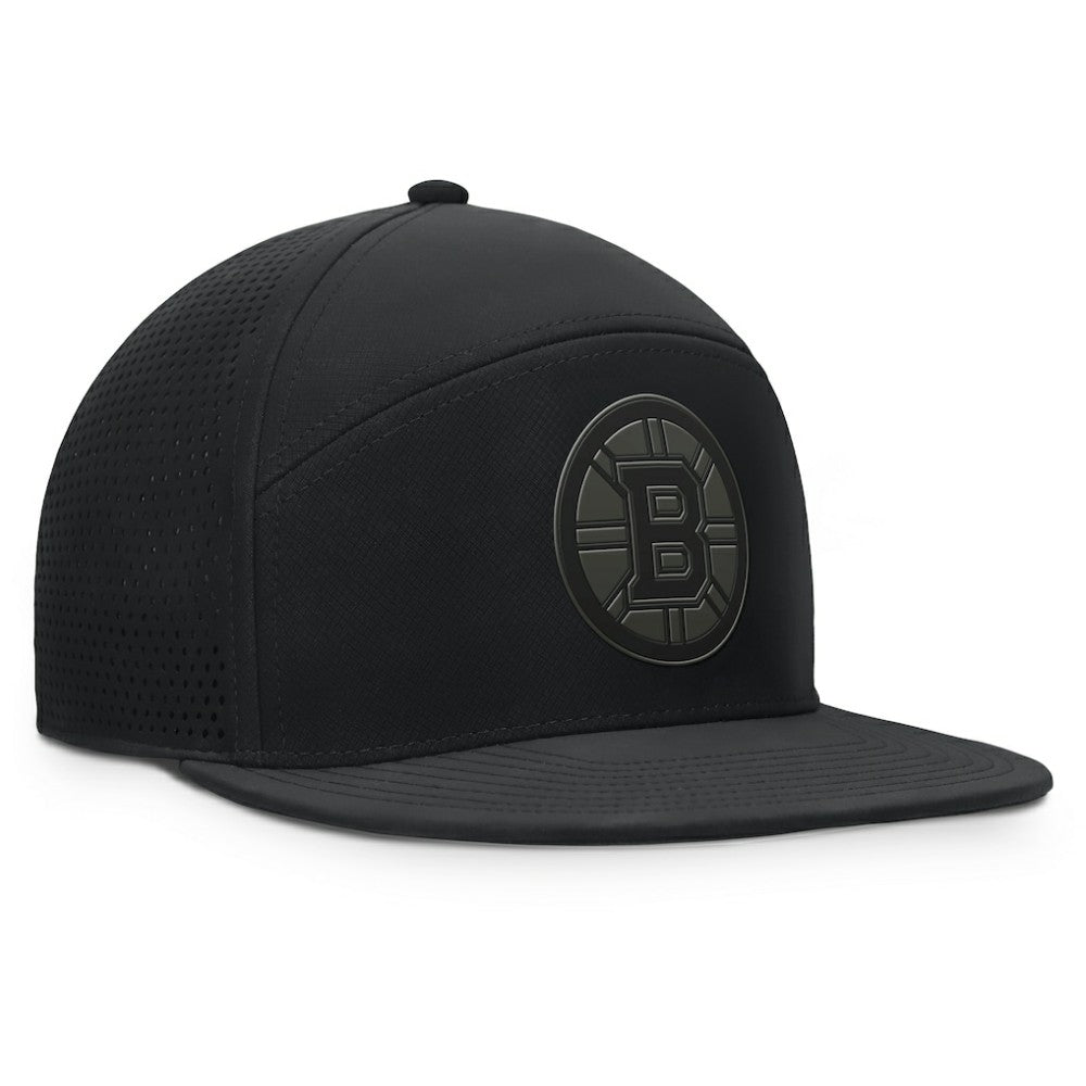 NHL Boston Bruins Fanatics Front Office Adjustable Hat - Black