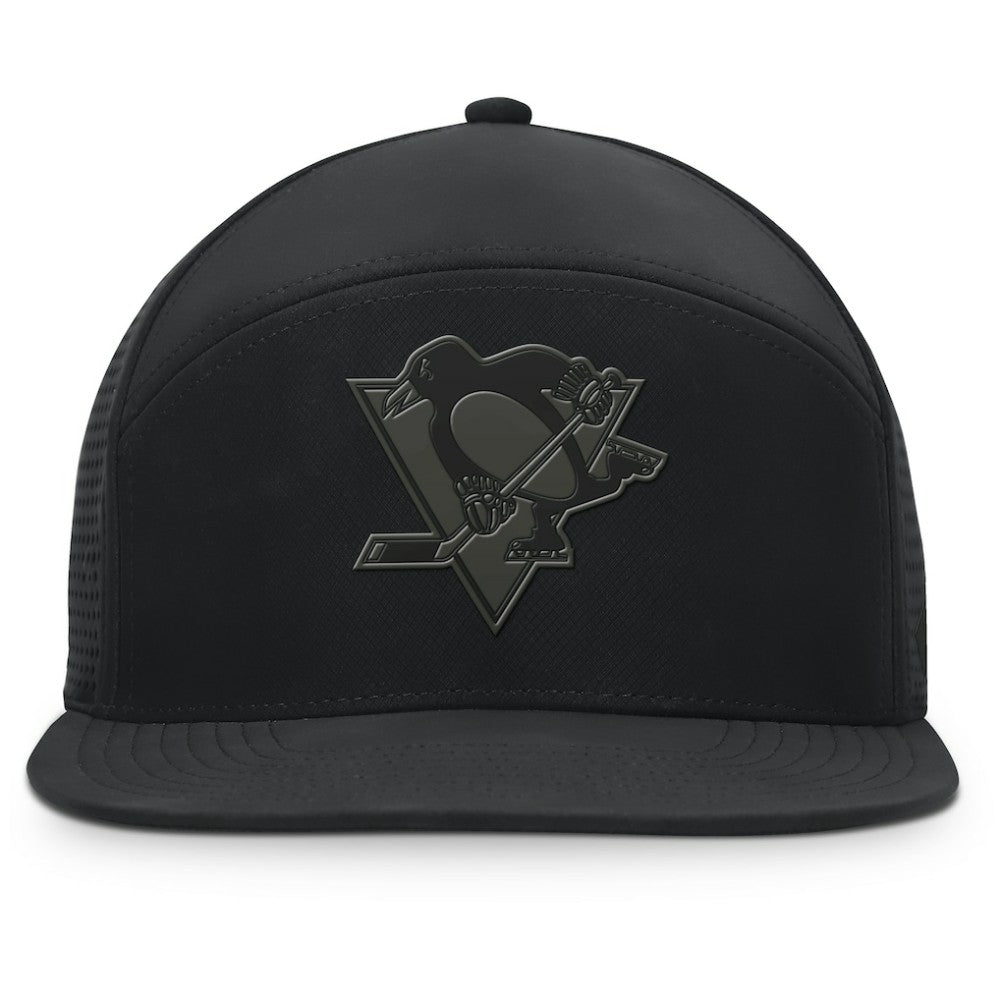 NHL Pittsburgh Penguins Fanatics Front Office Adjustable Hat - Black