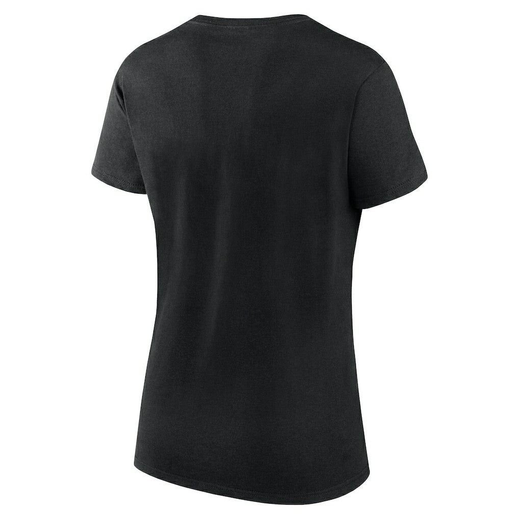 Pittsburgh Steelers Logo Athletic Women's Lean T-Shirt Black