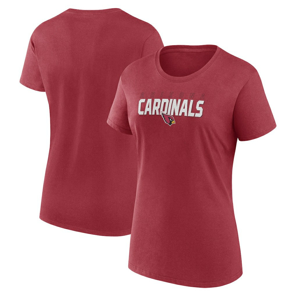 Arizona Cardinals Logo Athletic Women's Lean T-Shirt Cardinal