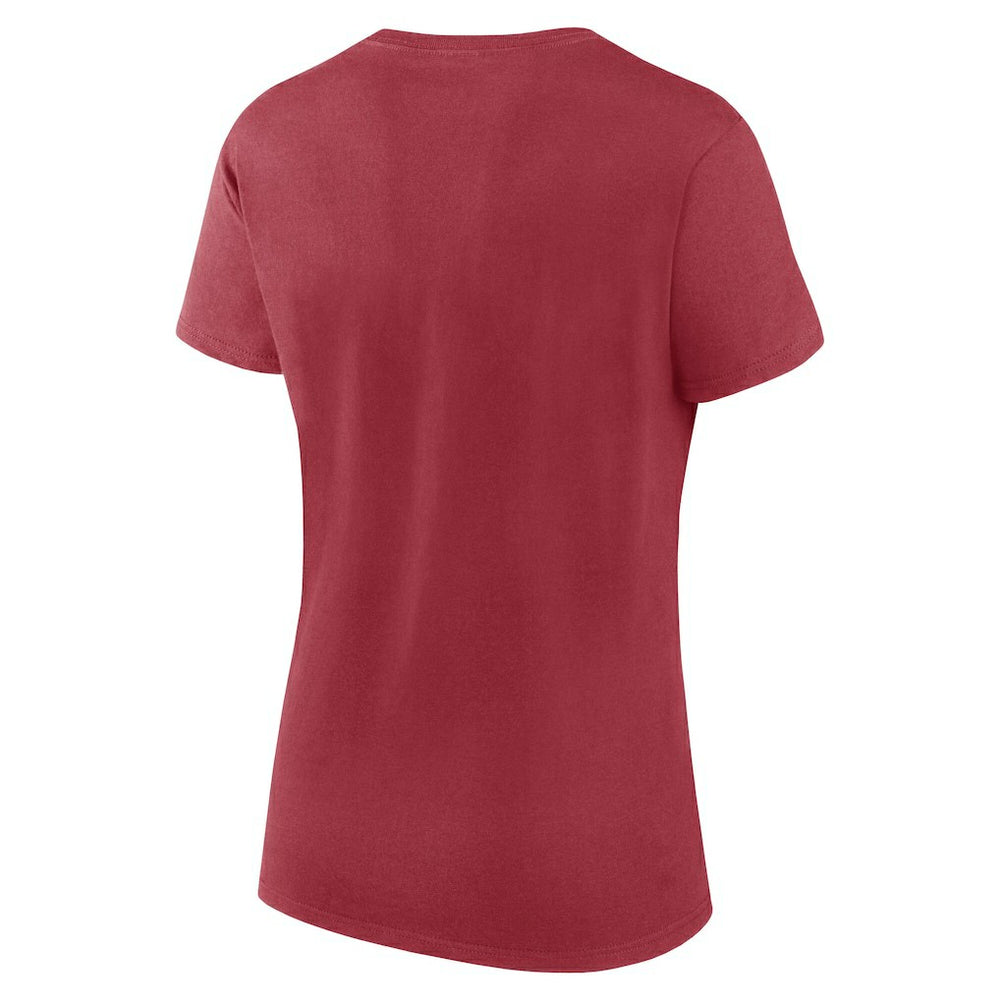 Arizona Cardinals Logo Athletic Women's Lean T-Shirt Cardinal