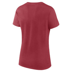 Arizona Cardinals Logo Athletic Women's Lean T-Shirt Cardinal