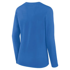 Los Angeles Chargers Logo Athletic Women's Grip Long Sleeve T-Shirt Powder Blue