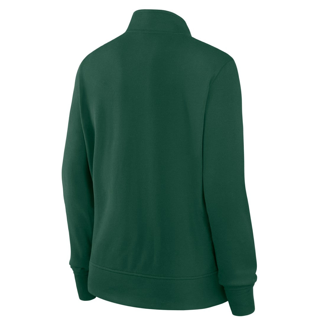 Green Bay Packers Logo Athletic Women's Velocity Quarter-Zip Jacket Green