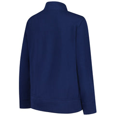 Dallas Cowboys Logo Athletic Women's Velocity Quarter-Zip Jacket Navy