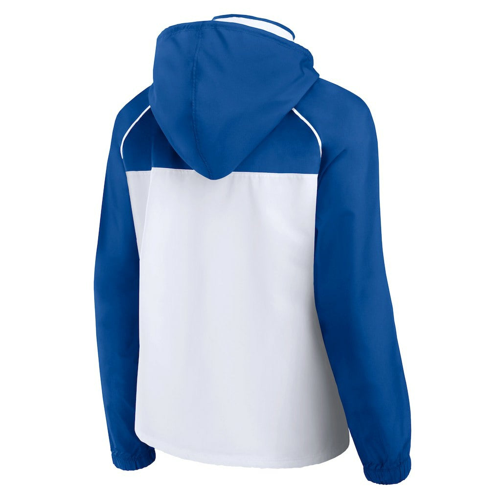 New York Giants Women's Full-Zip Anorak Hoodie Jacket White