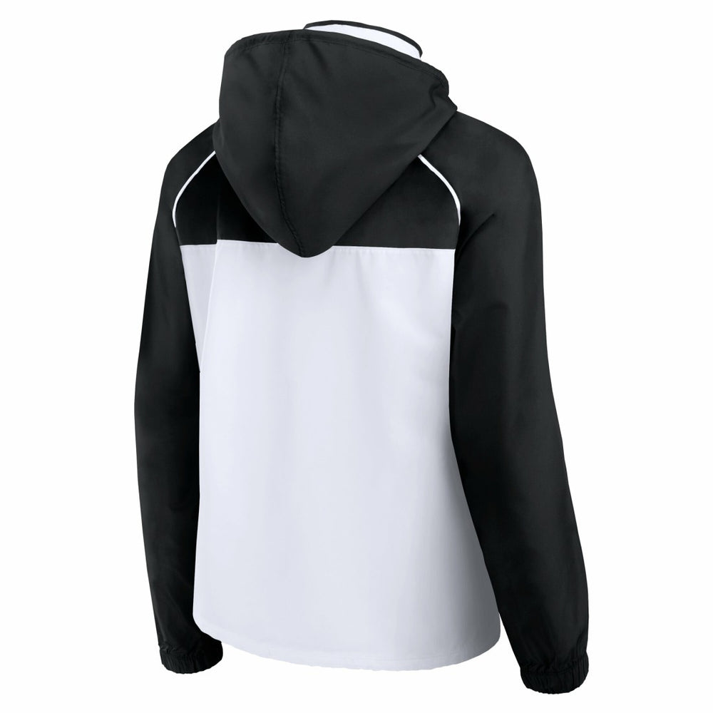 New York Jets Women's Full-Zip Anorak Hoodie Jacket White