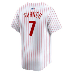Trea Turner Philadelphia Phillies Nike Youth Home Limited Player Jersey - White Jerseys