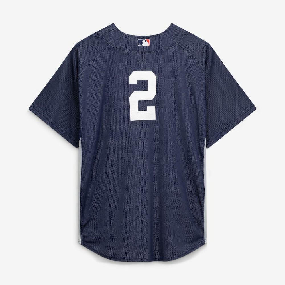 Derek Jeter New York Yankees Mitchell & Ness Authentic Batting Practice Jersey - Navy Jerseys