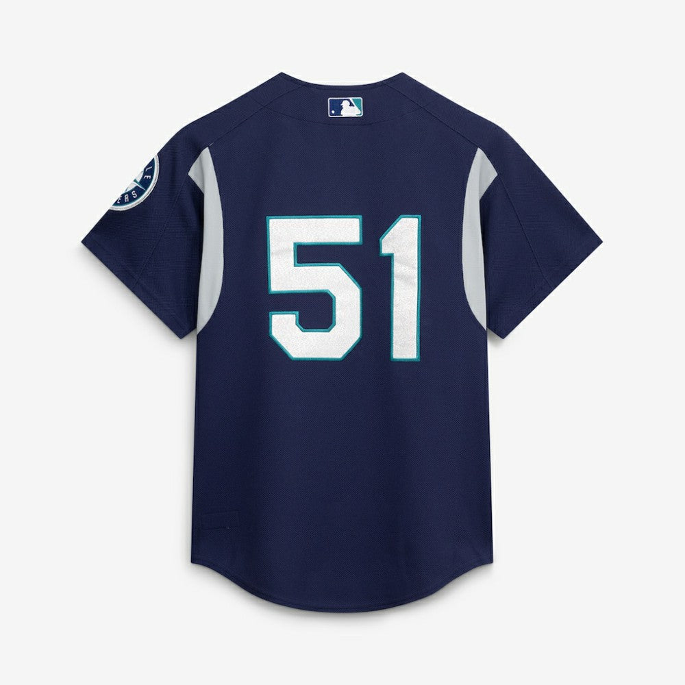 Ichiro Suzuki Seattle Mariners Mitchell & Ness Cooperstown Collection Batting Practice Jersey - Navy Jerseys