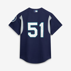 Ichiro Suzuki Seattle Mariners Mitchell & Ness Cooperstown Collection Batting Practice Jersey - Navy Jerseys