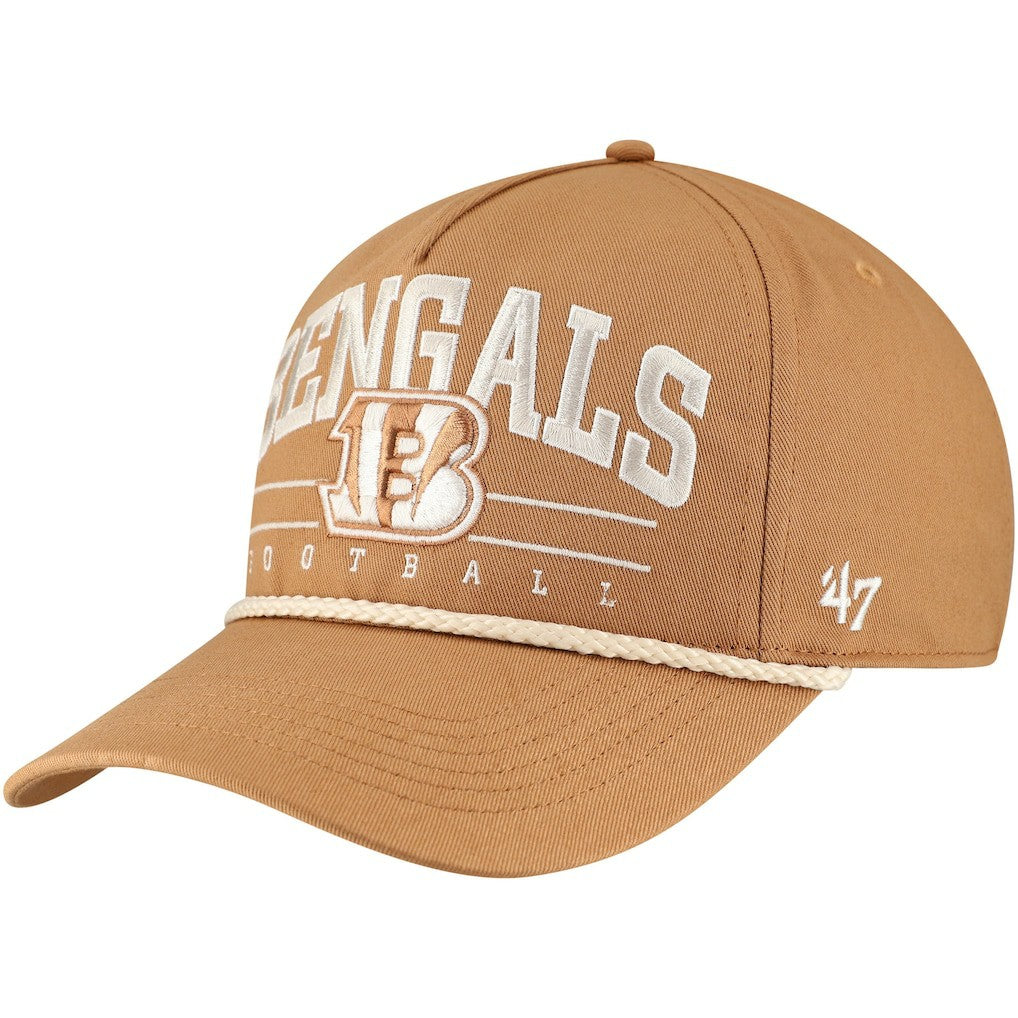 Cincinnati Bengals '47 Roscoe Rope Hitch Adjustable Hat Tan