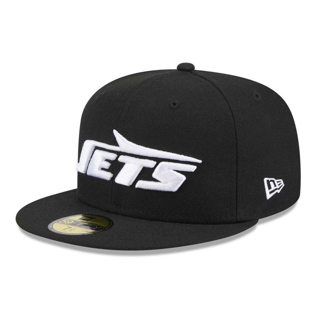 New York Jets New Era Omaha 59FIFTY Fitted Hat Black