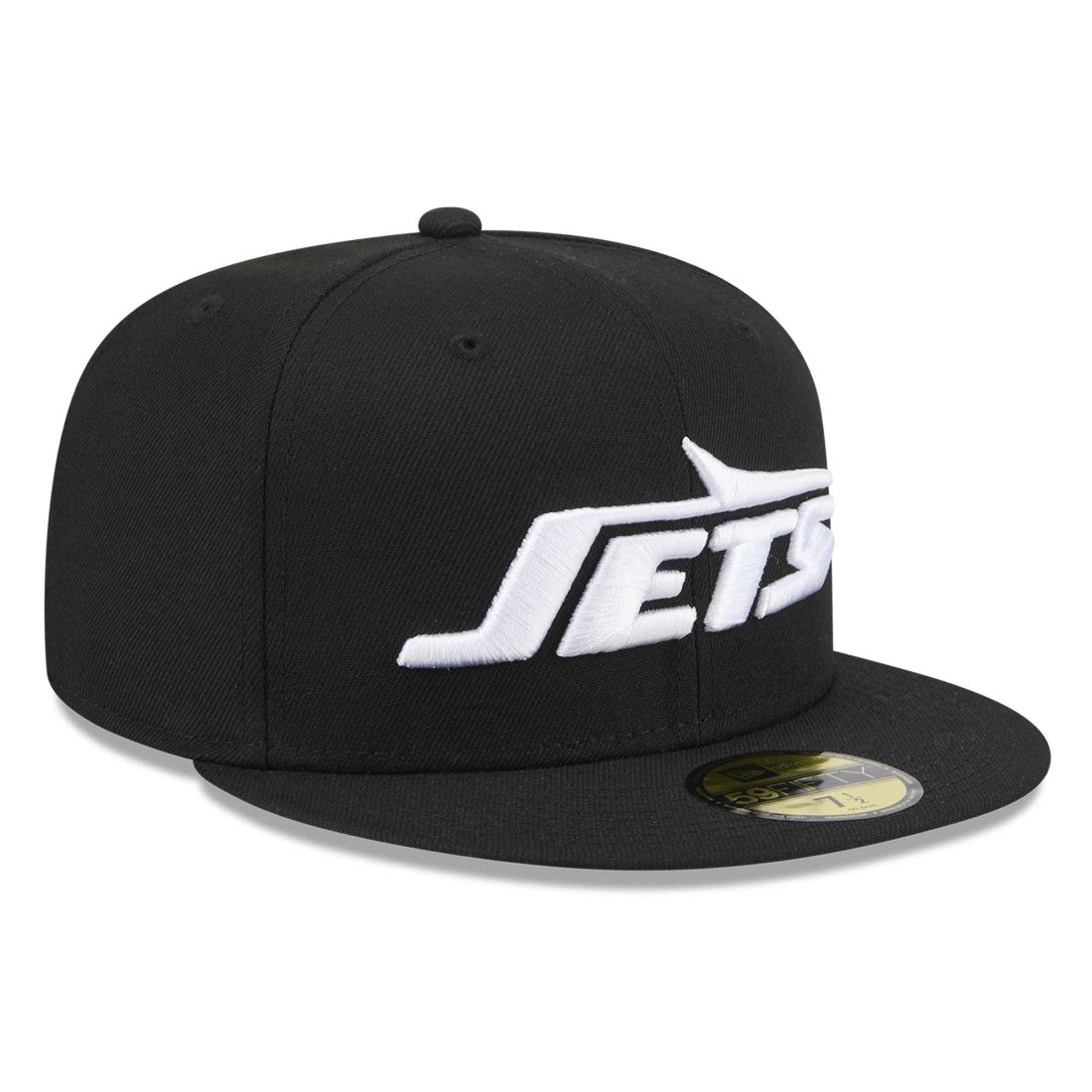 New York Jets New Era Omaha 59FIFTY Fitted Hat Black