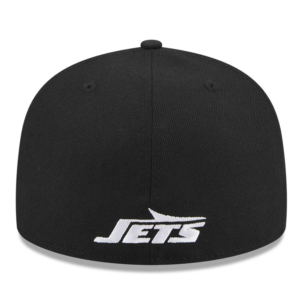 New York Jets New Era Omaha 59FIFTY Fitted Hat Black